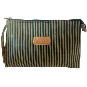 Fendi Black and Tan Striped Women's Bag